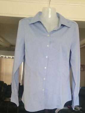 LOFT Light Blue Dress Shirt